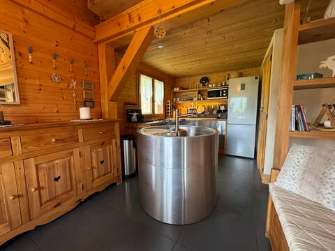 Chalet 4 pers- vue sur le Grand Massif