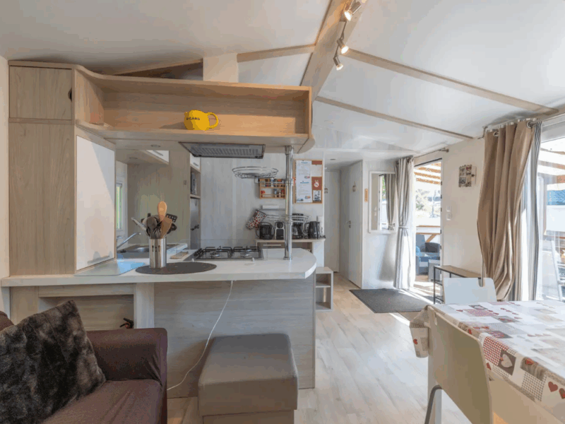 Mobil-home 5 pers - camping Samoëns