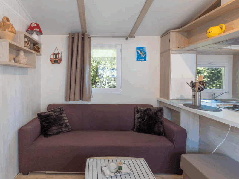 Mobil-home 5 pers - camping Samoëns