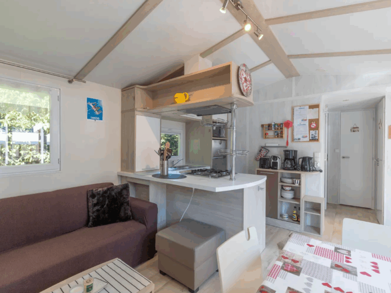 Mobil-home 5 pers - camping Samoëns