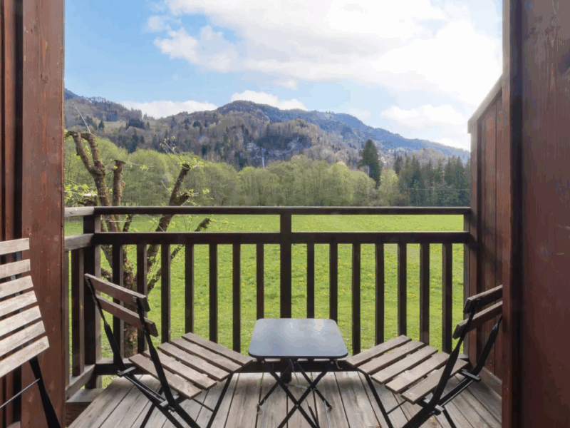 Chalet Triplex avec Piscine - Sauna