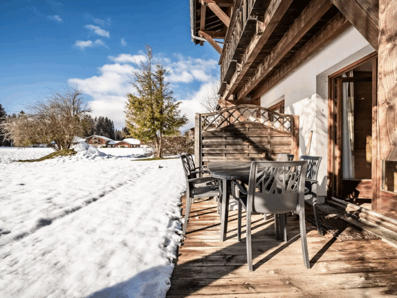 Chalet Triplex avec Piscine - Sauna