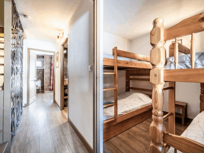 Chalet Triplex avec Piscine - Sauna