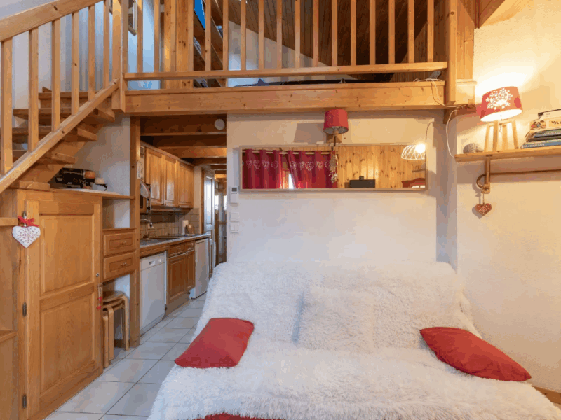 6 pers, proche pistes et commerces