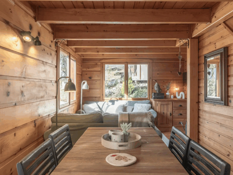 Chalet cosy avec mezzanine
